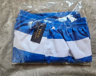 Bañador Polo Ralph Lauren Azul/Blanco