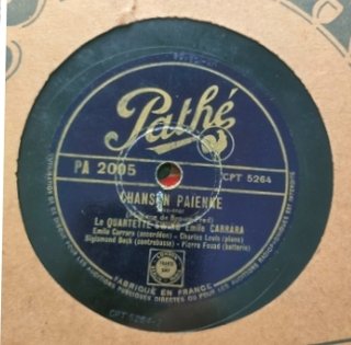 Discos de pizarra shellac vinilo 78 rpm tango jazz