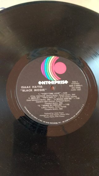 Isaac Hayes Black Moses Vinile