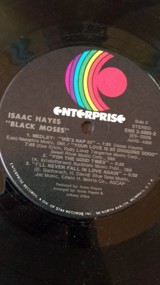 Isaac Hayes Black Moses Vinile