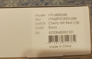 Vortex PC66 65% Hotswap Wireless Keyboard