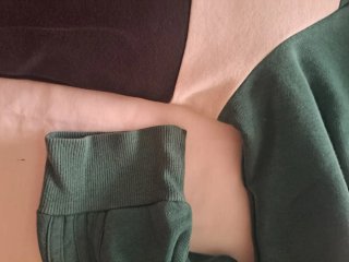 Sudadera Adidas Verde, Blanca y Negra