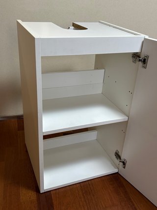 Mueble de baño IKEA blanco
