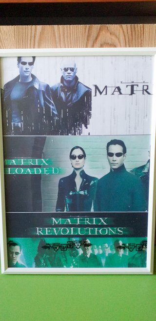 Lienzo trilogía MATRIX con marco 20 x 30