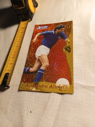 Cartina Calciatore Alessandro Altobelli Italia