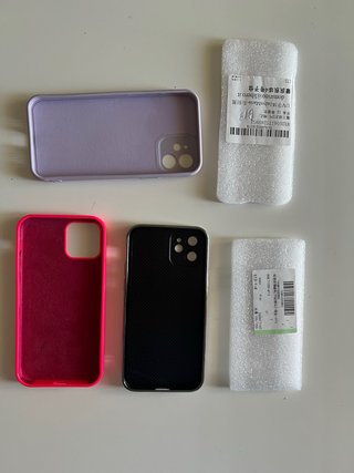 Cover iPhone 12 - Rosa e Viola