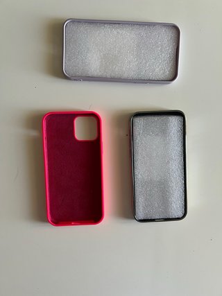 Cover iPhone 12 - Rosa e Viola