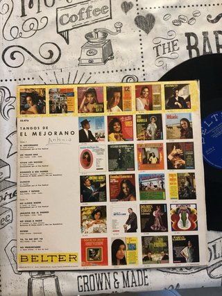 Vinilo Tango El Mejorano