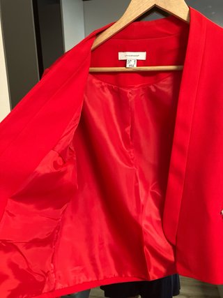 Blazer rojo Atmosphere Talla S