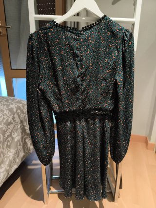 Vestido Shein estampado animal print