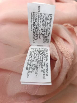 Blusa Zara Volantes Rosa Talla S