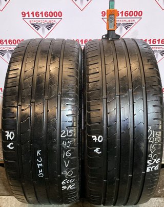 *215 45 16 V KUMHO RUEDA BARATA OPORTUNIDAD