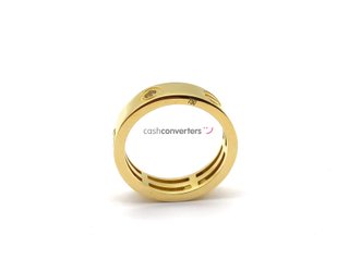 alianza oro 18k con piedra con circonita t. 22 (19,74 mm)
