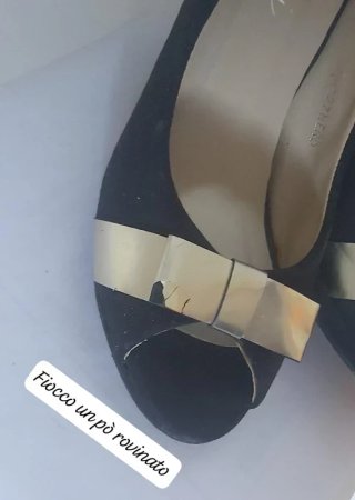 Scarpe Fersini Donna Nero/Oro 36