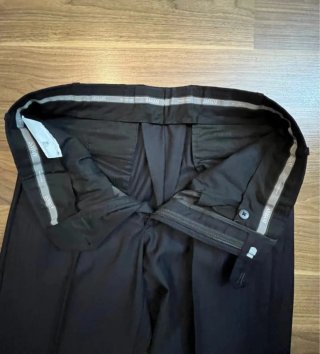 Traje Armani Collezioni Negro Rayas Hombre