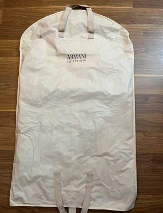 Traje Armani Collezioni Negro Rayas Hombre