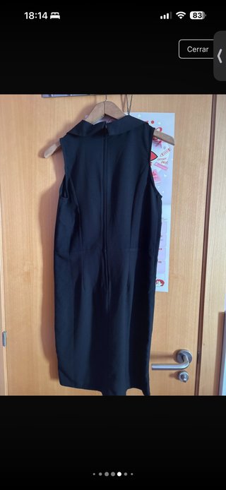 Vestido tipo americana negro