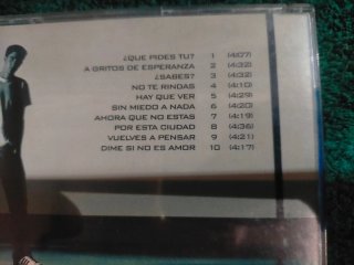 5 CDs: A Sanz- A Ubago- F Perea- A Orozco.