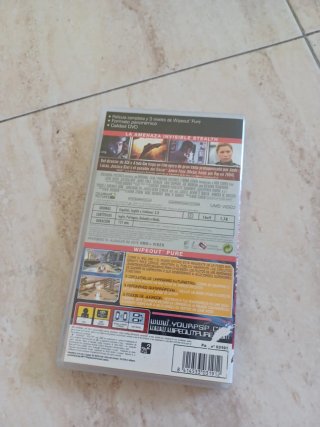 UMD Video PSP La Amenaza Invisible Stealth
