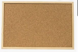 Tablero de corcho con marco de madera grandes