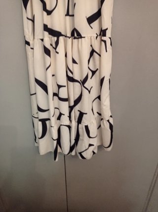 Vestido New Collection estampado letras Talla S