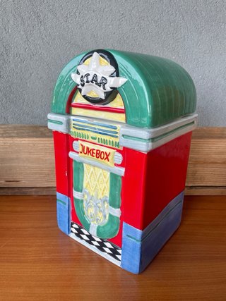 Barattolo Cookie Jar Jukebox Vintage Anni ’80