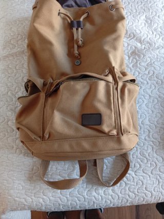 Mochila Camel de Lona