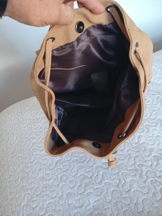 Mochila Camel de Lona