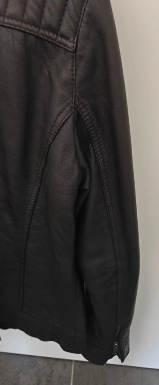 Chyston Cazadora Piel Marrón Talla XL