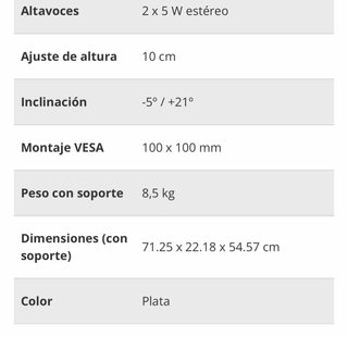 Monitor Dell Plus S3225QS 31.5'' 4K 120Hz HDR10