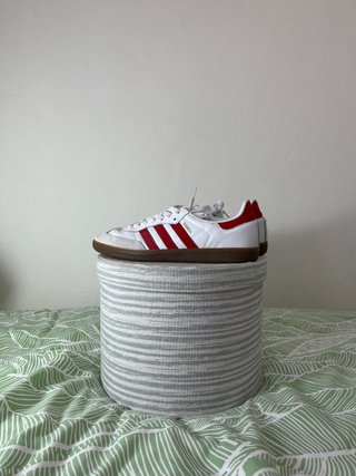 Adidas Samba Blancas y Rojas