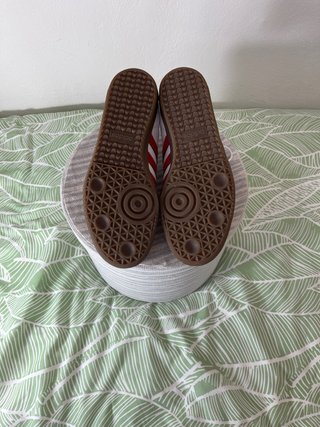 Adidas Samba Blancas y Rojas