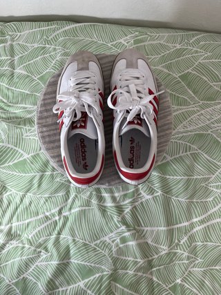 Adidas Samba Blancas y Rojas