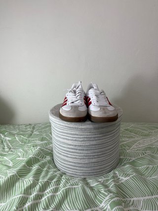 Adidas Samba Blancas y Rojas