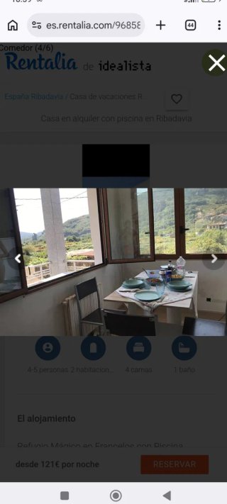 Alquilar casa vacacional (rentalia web buscar)