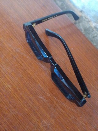 Gafas de sol diseño diamante marrón