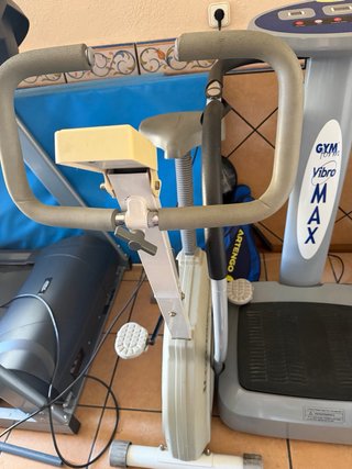 Plataforma Vibratoria Vibromax y Bicicleta Estátic