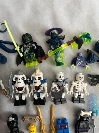 LEGO Ninjago Minifiguras, Samukai, Morro, Garmadon