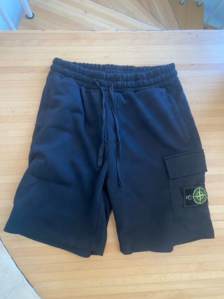 Stone Island Pantalones Cortos Negro