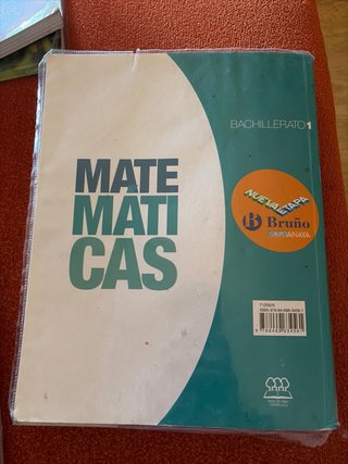 Matemáticas 1 Bachillerato Nueva etapa Bruño Ed...