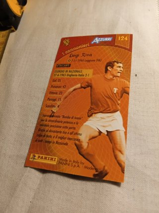 Figurina Luigi Riva Azzurri