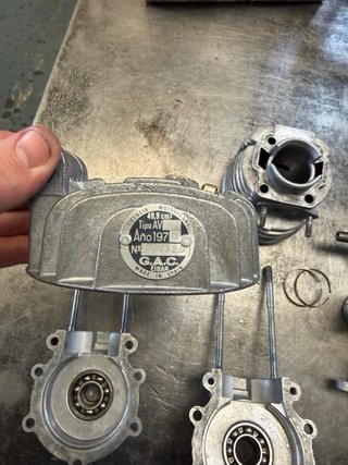 Despiece Motor Mobylette