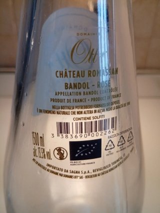 Bottiglie Ott Magnum Vuote in Vetro
