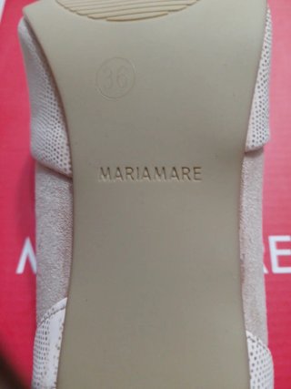 Zapatos Mariamare Talla 36 Beige/Rosa