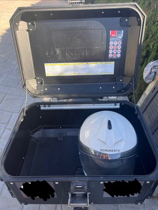 Honda CB500X + Givi Trekker Topbox and Sideboxes