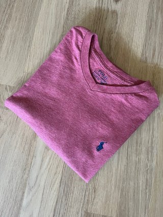 Polo Ralph Lauren Camiseta Manga Larga Rosa