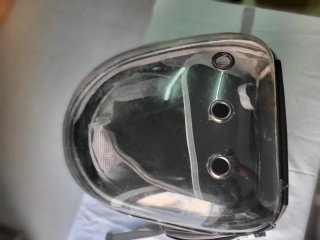 Transportín para gato transparente