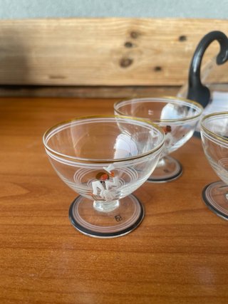 Servizio cocktail vintage art deco’ francese
