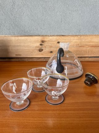 Servizio cocktail vintage art deco’ francese