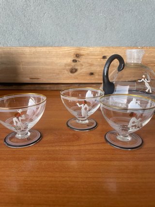 Servizio cocktail vintage art deco’ francese
